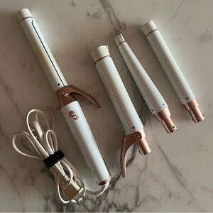 T3 curling iron / all wand attachments pictured